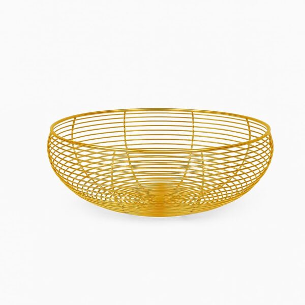 Multipurpose Wire Fruit Basket – Kitchen & Home Organizer for Fruits, Vegetables & Snacks | Modern Metal Storage Basket