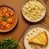 Stackable Multipurpose Ceramic Bowls with Wide Flat Design