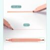 Aesthetic school and office pastel highlighter pens in assorted colors