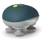 Silicone scalp massager with detachable heads – perfect for hair growth and relaxation