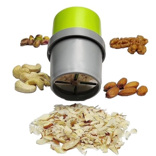Dry Fruit Cutter Slicer Machine – Manual Nut Chopper for Home Kitchen