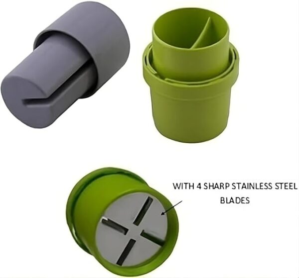 Portable Nut Chopper – Stainless Steel Dry Fruit Cutter for Kitchen Essentials