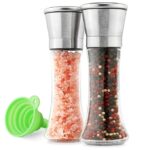 Premium Stainless Steel Salt & Pepper Grinder – Adjustable Ceramic Mill