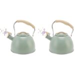 Elegant Stainless Steel Tea Pot with Heat-Resistant Handle for Modern Kitchens