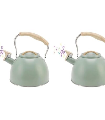Elegant Stainless Steel Tea Pot with Heat-Resistant Handle for Modern Kitchens