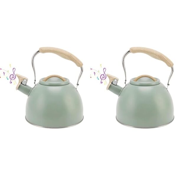 Elegant Stainless Steel Tea Pot with Heat-Resistant Handle for Modern Kitchens