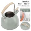 Modern Kitchen Tea Pot – Rust-Resistant Stainless Steel Water Kettle