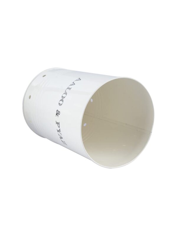 Freshness-preserving steel storage jar for potatoes and onions