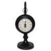 Antique design black global table clock for home décor
