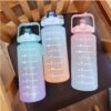 Non-Toxic Large Capacity Sipper Bottle 2L for Gym and Outdoor Use