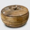 Stylish wooden roti storage container for Indian households