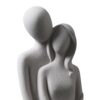 Hugging lover ornament sculpture for home decoration