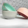 Handmade Ceramic Soup Bowl Collection – Multicolour Set of 3