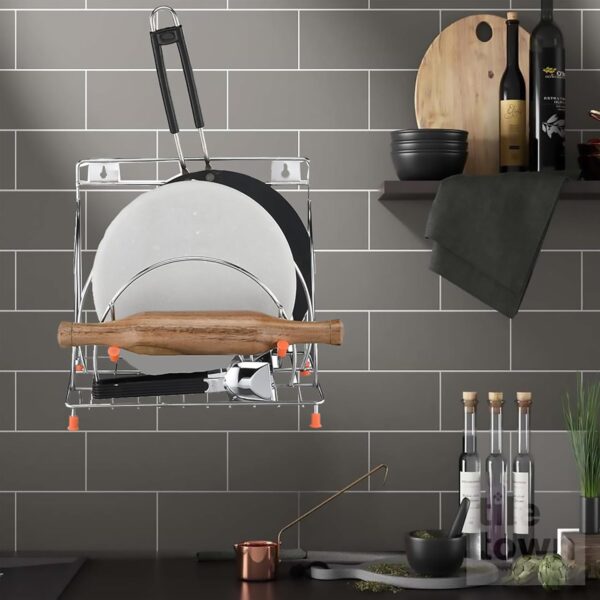 Durable kitchen organizer for Indian cooking essentials