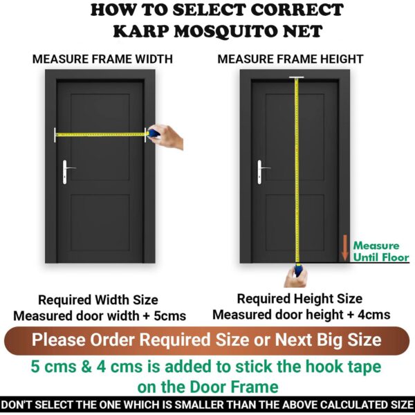 Anti-mosquito door curtain with buckle for easy access