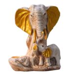 Antique elephant showpiece statue for home décor