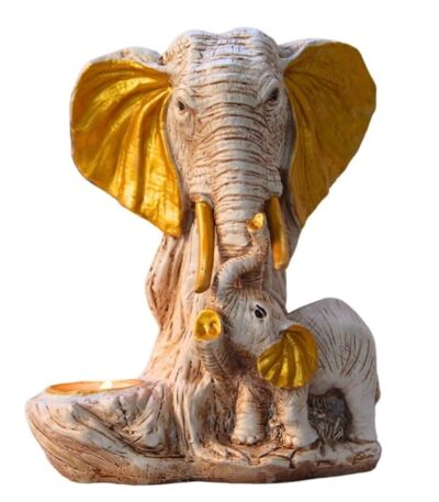 Antique elephant showpiece statue for home décor
