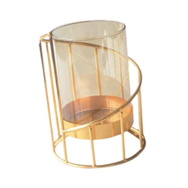 Sleek modern desktop flower vase planter for minimalist décor