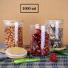 1000ml glass storage set for meal prep and healthy eating