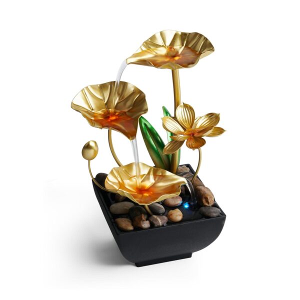 Elegant desktop fountain for Zen and relaxation décor