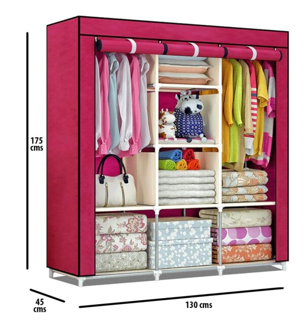 Fancy Space-Saving Foldable Closet for Small Bedrooms