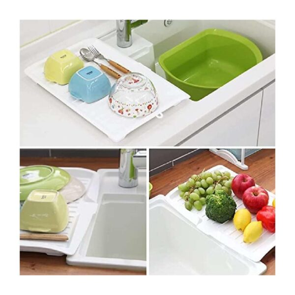 Modern plastic sloping mat for countertops and sinks