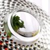 Stylish bubble crystal bowl for festive dining occasions