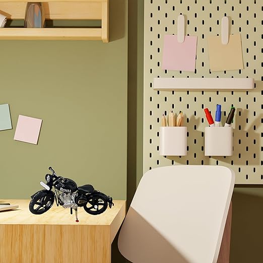 Decorative bullet motorcycle scale model for table display