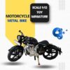 Collectible bullet bike statue – metal motorcycle model for shelves