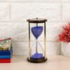 Wooden Brass Sandglass Hour Timer – Luxury Vintage Gift Piece