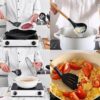 Stylish silicone spoon for modern kitchen setup