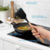 Durable silicone kitchen spoon for multipurpose use