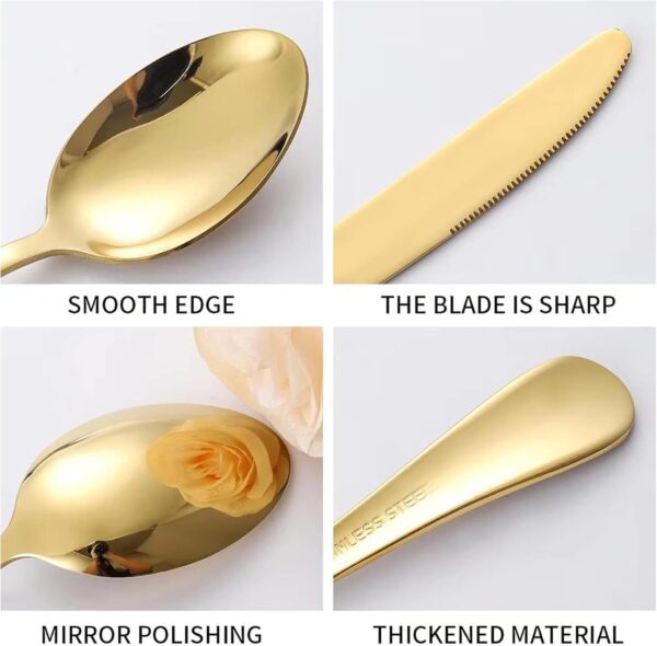 Silver dining cutlery set ideal for weddings and events