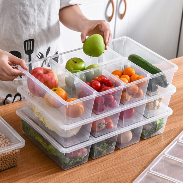 Multipurpose plastic tray for vegetables, dry fruits, or snacks