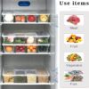 Refrigerator-friendly vegetable tray with 5 partitions