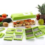 12 in 1 multifunctional vegetable and fruit cutter with slicer and grater