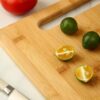 High-quality bamboo wood chopping board for home use