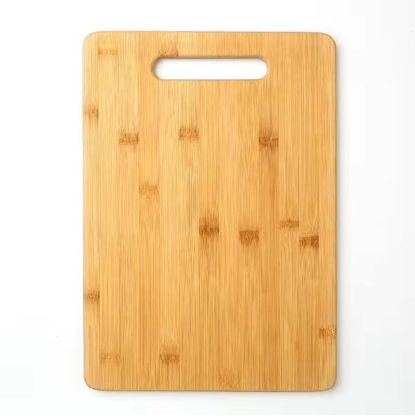 Handcrafted bamboo cutting board for vegetables, fruits, and meat