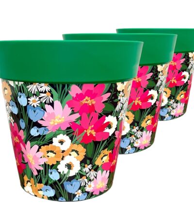 Aesthetic ceramic plant pot for indoor home decor