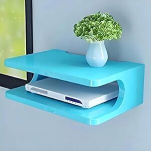 Wall shelf boxed stand for modern home organization