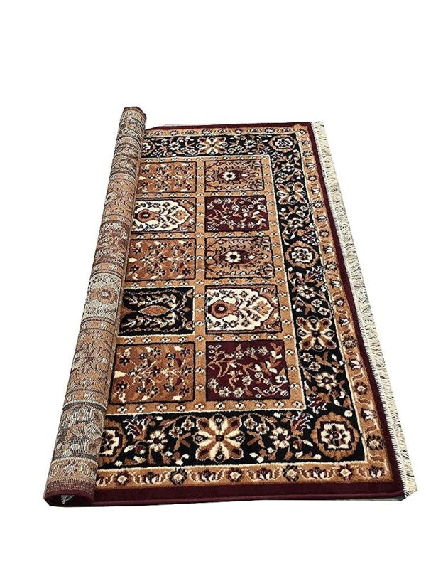 Elegant Brown Acrylic Rug – Adds Warmth to Any Space