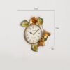 Silent modern analog wall clock for office and home