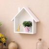Elegant wooden floating shelf for home decoration