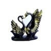 Artistic home décor figurine of duck couple for display