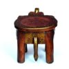 Rajasthani Style Handpainted Wooden Elephant Stool