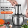 Professional-grade 2L electric meat grinder for modern kitchen