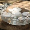 Transparent glass uruli bowl for living room decoration