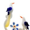 Unique transparent glass birds handicraft