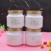 Premium color coated glass jar for gifting and home décor