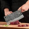 Premium forged kitchen knife for chefs and home cooking enthusiasts